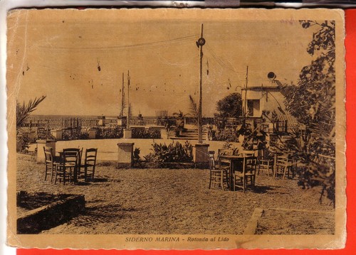 Cartolina siderno marina - ,