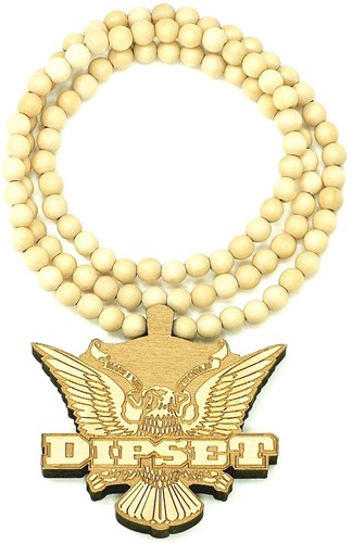 Collana dipset legno - collana,