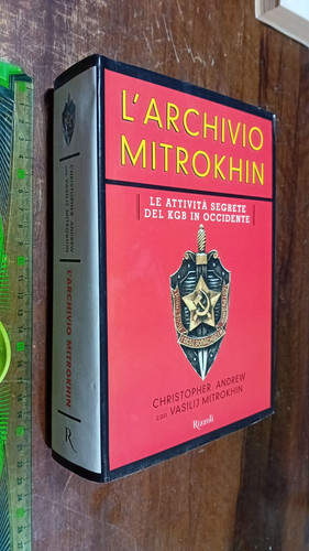 Libro archivio mitrokhin - libro:, l'archivio