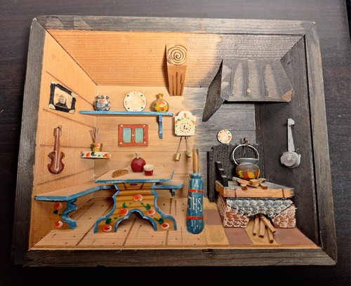 Diorama scatola ombra vintage - ombra,