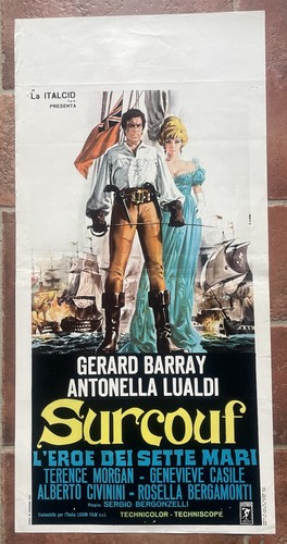 Locandina surcouf eroe dei - locandina, l'eroe