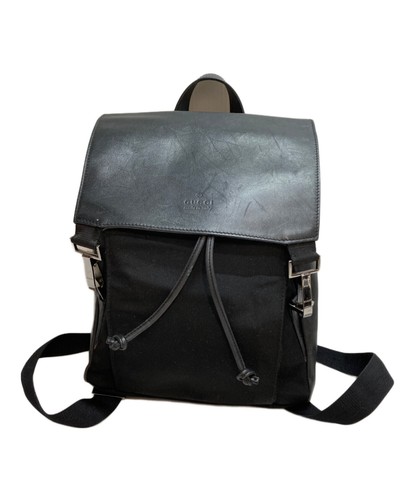 Gucci zaino nylon nero donna - gucci,