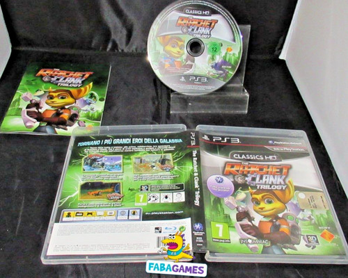 Ps3 ratchet clank trilogy hd - ratchet,