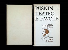 Puskin - Teatro e Favole, Einaudi 1961 Libro Cofanetto Prima Edizione Millenni