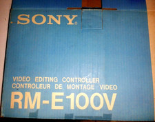 CENTRALINA MONTAGGIO SONY VINTAGE NUOVA RM-E100V IN SCATOLA CON LIBRETTO 1985
