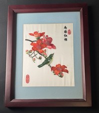 Ricamo seta cinese originale