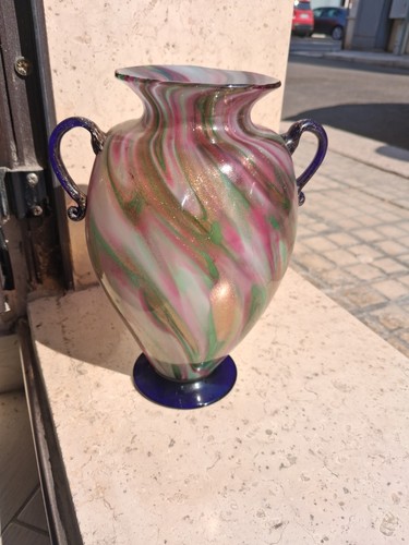 Vaso calcedonio murano - vaso,