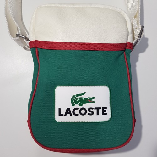 Sacoche multicolore lacoste - sacoche,