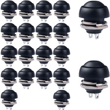 20Pcs Nero Interruttore