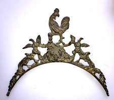 Frontone replica orologio lanterna orologio contea gallo fiore C gigli tipo 18/1