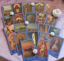 Nuovo mazzi di carte tarocchi il viaggio di Maddalena