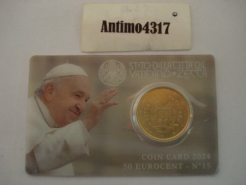 Coincard cent vaticano - 0,50,