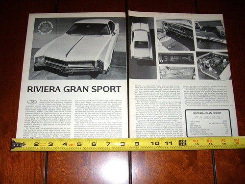 Buick riviera 1966 - riviera,