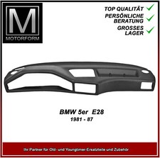 BMW Serie 5 E28 Cruscotto Cover Copertura Cruscotto Dashboard Top Riparazione 