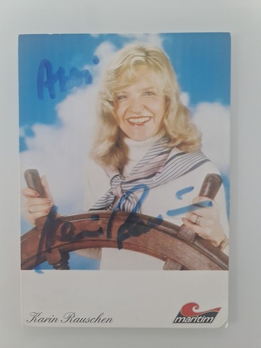 Karin outcher autografo - karin,