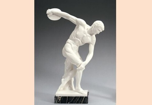 Scultura classica discobolo - scultura, cm