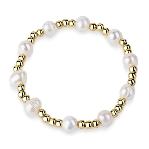Braccialetto donna perle - braccialetto,