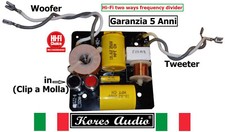 Kores Audio KFSZZ-8 Filtro Crossover 2 Vie 4/8 Ohm 250W RMS 12dB/Oct 3.200 Hz.