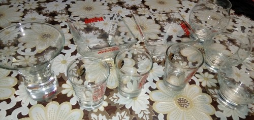 Lotto stock bicchieri - 9, pz