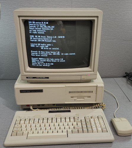 Tandy 1000 computer - tandy, tx