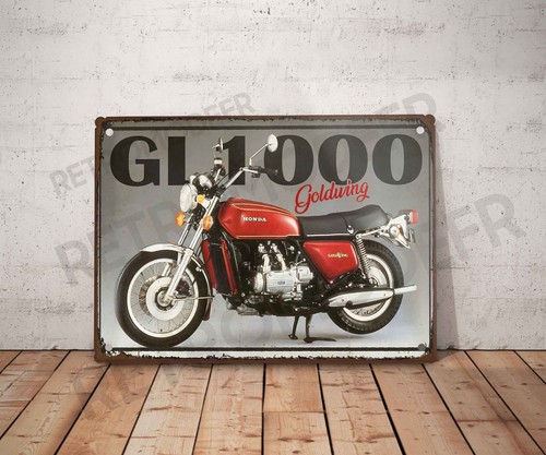 Plaque métal vintage - , gl