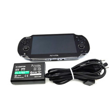 PS VITA OLED PCH-1004 Sony CONSOLE Nero con Caricatore - IN GARANZIA