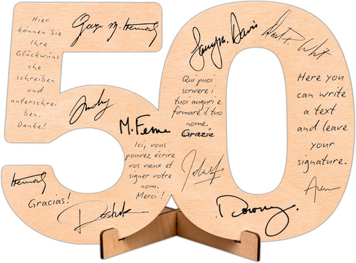 Art biglietto auguri anni - art, 50