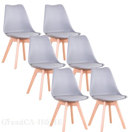 Set sedie grigio tulip - grigio,