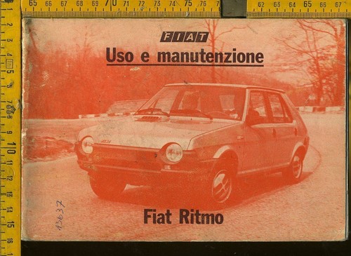 Libretto uso manutenzione - uso,