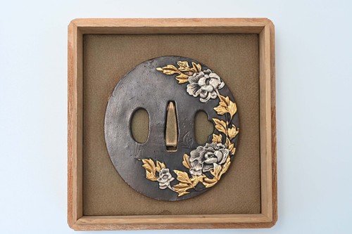 Tsuba antico giapponese - , in