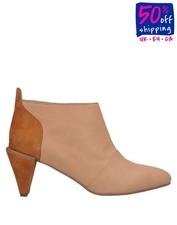 Stivaletti in pelle prezzo consigliato €380 SEE By CHLOE US7 UK4 EU37 tacco a cono