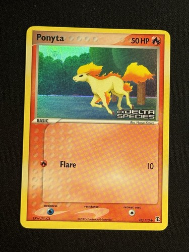 Pokemon ponyta 113 delta - 78/113,