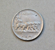 1921 RIGATO 50 centesimi