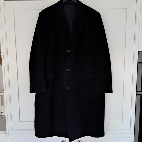 Cappotto nero lusso vintage - cappotto, di