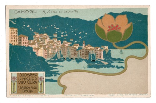 C000232 cartolina camogli - ,