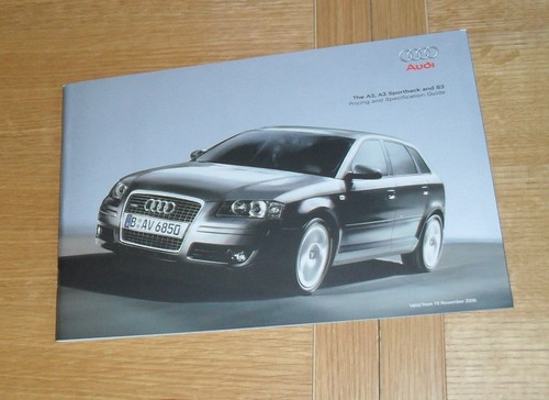 Audi brochure 2006 - a3, s3