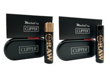 2x Accendino clipper grezzo