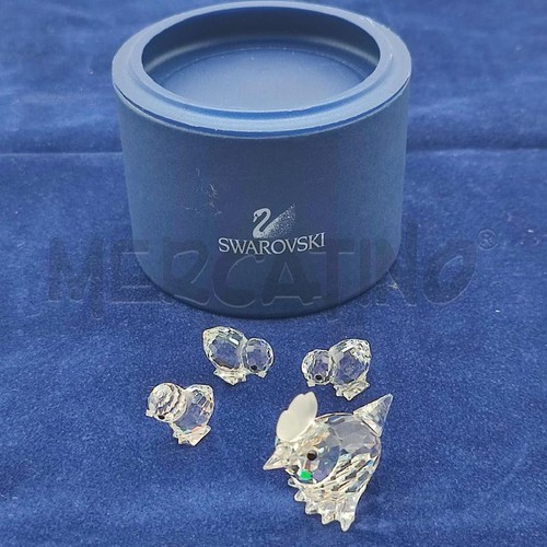 Swarovski gallina con pulcini - swarovski,