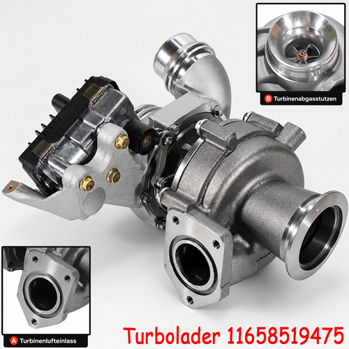 Turbocompressore per bmw 120d - turbocompressore,