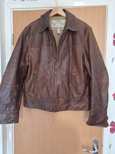 Giacca pelle banana - pelle,
