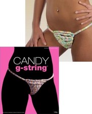 mutande perizoma TANGA SLIP COMMESTIBILE sexy intimo donna trasparenti aperto 