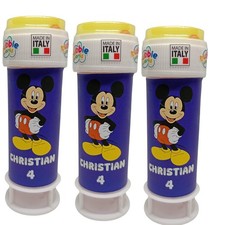 12pz Bolle di Sapone Mickey
