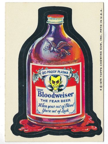 1975 topps wacky packages - wacky,