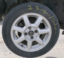 1x Polo Golf 3 Originale Cerchi Alluminio 6jx14 ET45 1H0601025R/S58 Cerchio IN