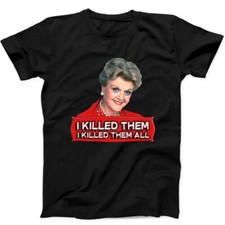 T-shirt nera Jessica Fletcher