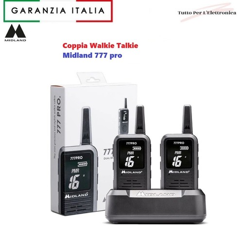 Coppia walkie talkie midland - walkie,