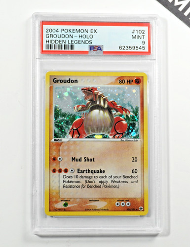 Pokemon psa groudon 102 - pokemon, 9