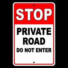 Strada privata stop - , non
