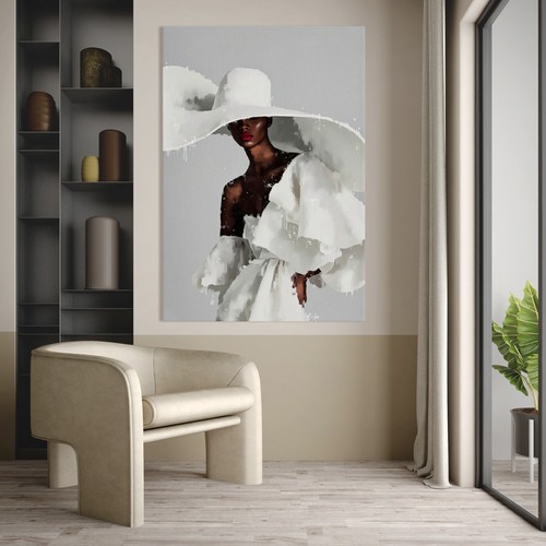 Elegante arte donna - , moda