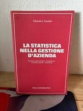EDOARDO L GAMBEL LA STATISTICA NELLA GESTIONE D'AZIENDA IPSOA INFORMATICA 1989